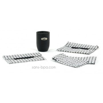 Pack Tasse isolée 200ml Doppio Black + Bundles W&B