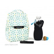 Pack Sac isotherme Lunchbag Géo + Gourde inox 600ml Bird + Bundle Géo