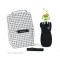 Pack Sac isotherme Lunchbag Géo + Gourde filtrante verre 650 Azur B&B