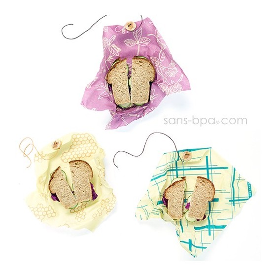 Pack Bee's Wrap Sandwich & small