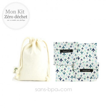 Pack Sac à goûter Bio garni - Bundles Bloom