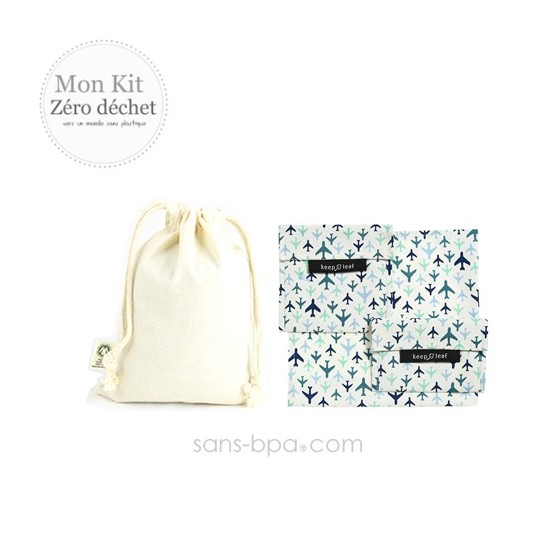 Pack Sac à goûter Bio garni - Bundles Bloom