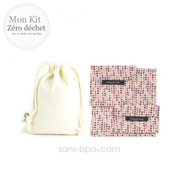 Pack Sac à goûter Bio garni - Bundles B & W