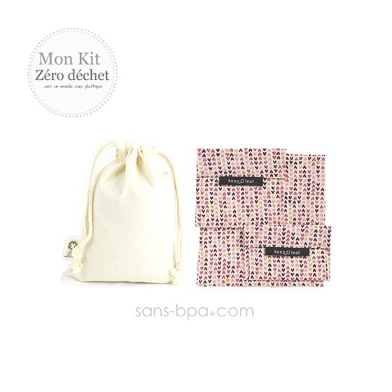 Pack Sac à goûter Bio garni - Bundles B & W