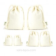 Kit 6 sacs coton Bio 1 - 2 - 3