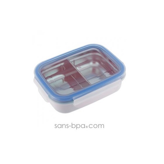 Boite inox compartiments 320ml - CREME