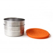 Boite inox & silicone - L Mandarine