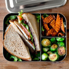 Boite 3 compartiments 100% inox TRIO XL