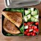 Boite 3 compartiments 100% inox TRIO XL