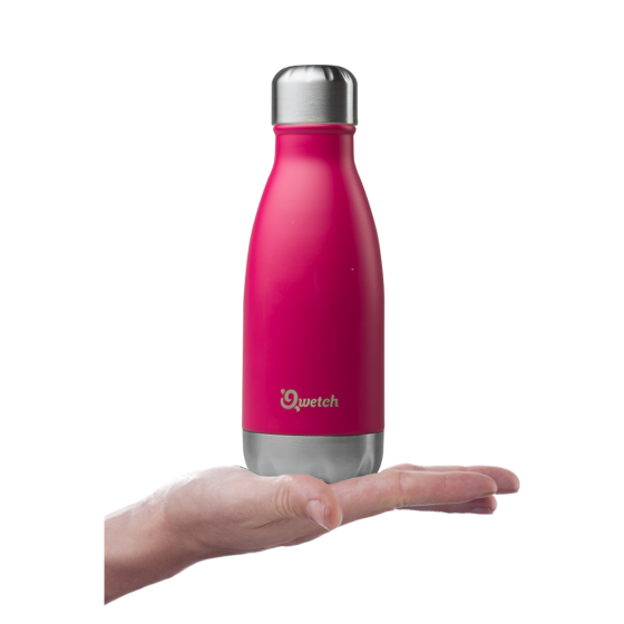 Bouteille isotherme inox FRAMBOISE 260 ml