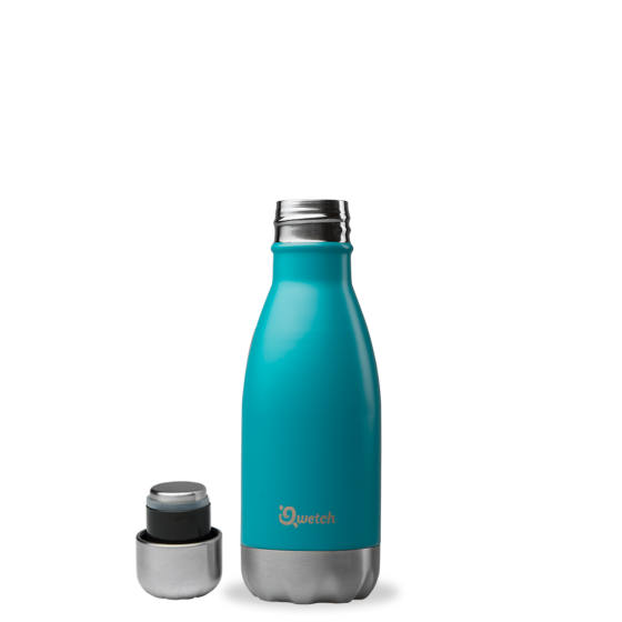 Bouteille isotherme inox TURQUOISE 260 ml