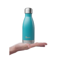 Bouteille isotherme inox TURQUOISE 260 ml