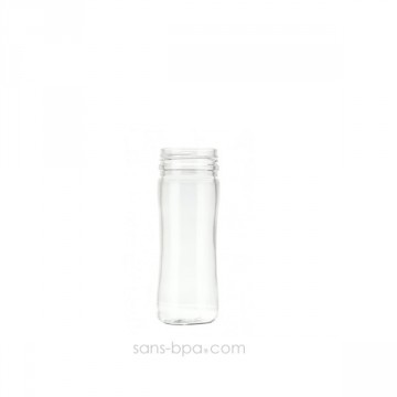 Corps gourde verre 650 ml