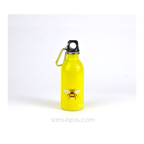 Gourde inox 400 ml ABEILLE