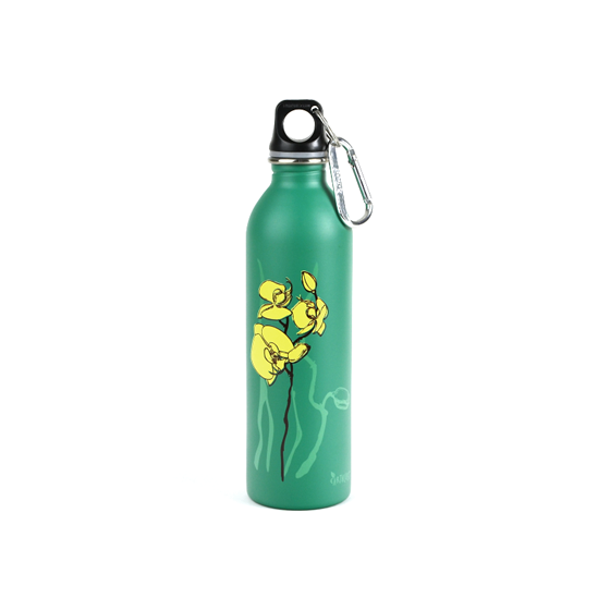 Gourde inox 600 ml ORCHIDÉES