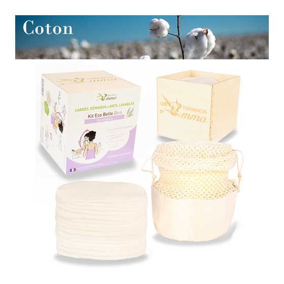 Kit Eco Belle Coton Bio - BOIS