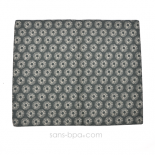 Mini serviette set coton Bio - Soleil gris