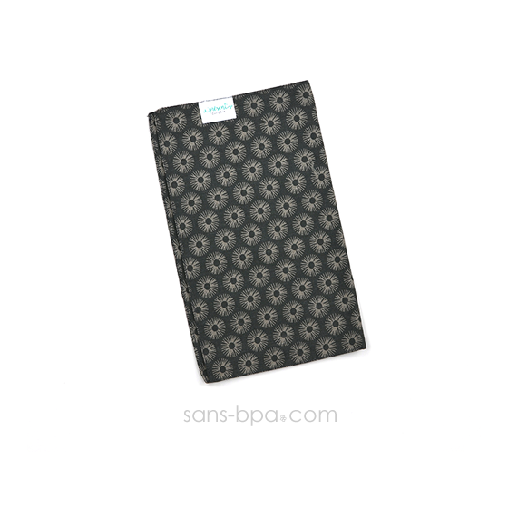 Mini serviette set coton Bio - Soleil gris