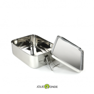 Boite inox diamètre 10cm