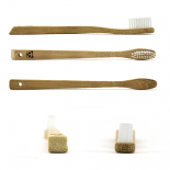Lot 4 brosses à dents bambou Modèle Kid