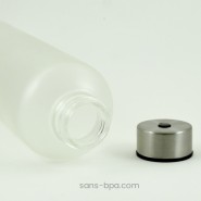 Gourde verre 1 L - Brun - MISMATCH