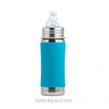 Biberon anti-fuite inox 325 ml - Green