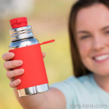Gourde inox 550ml - Bicolor Bleu
