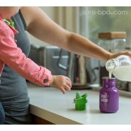 Gourde anti-fuite 355 ml - Inox