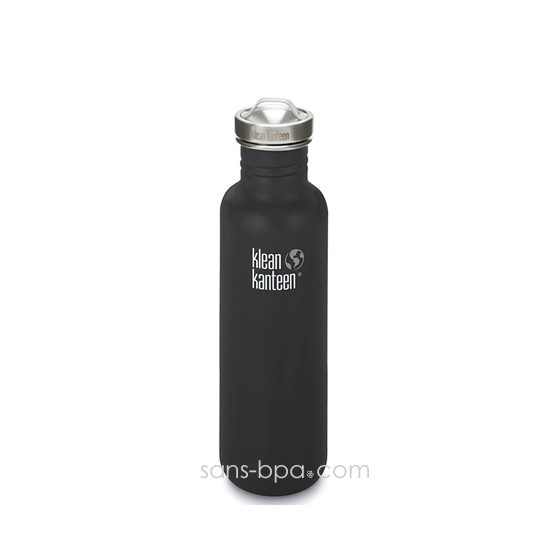 Gourde inox 800 ml NOIR