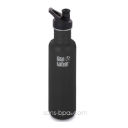 Gourde inox 800 ml NOIR