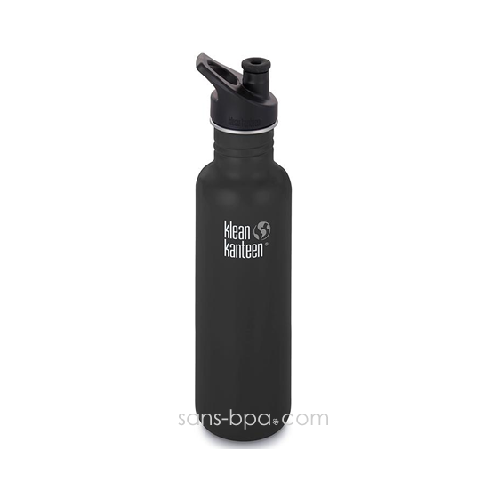Gourde inox 800 ml NOIR