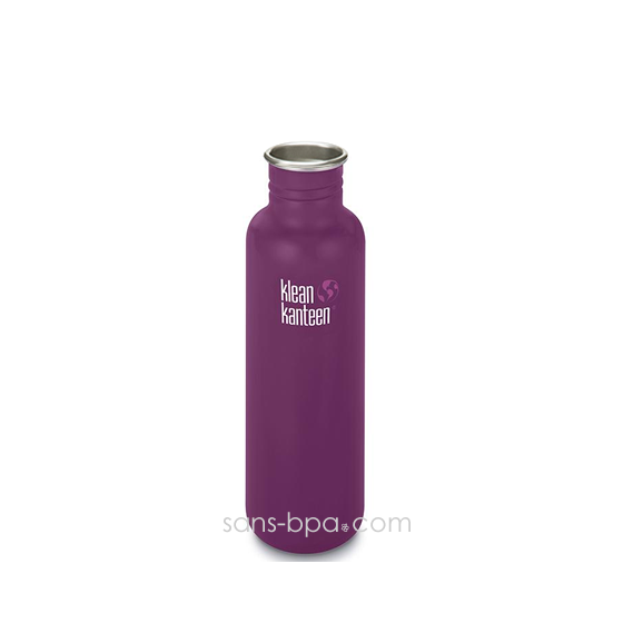 Bouteille inox 800ml - MYRTILLE - KLEAN KANTEEN