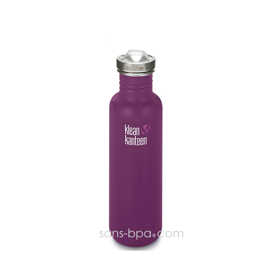 Bouteille inox 800ml - MYRTILLE - KLEAN KANTEEN