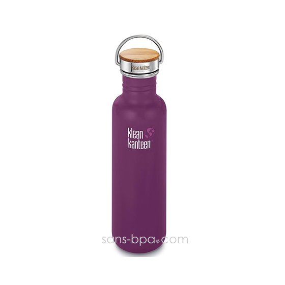 Bouteille inox 800ml - MYRTILLE - KLEAN KANTEEN