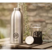 Bouteille inox isotherme 500ml - CLIMA Pistache