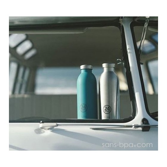 Bouteille inox isotherme 500ml - CLIMA Pistache