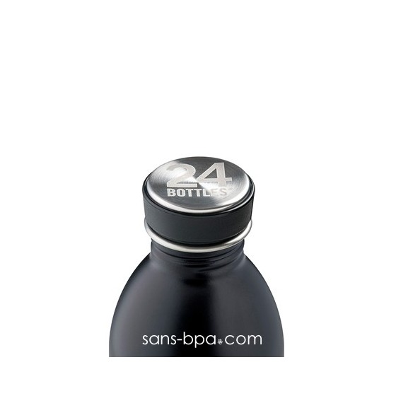 Gourde inox 500 ml Noir