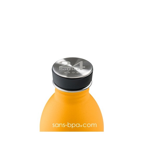 Gourde inox 500 ml Orange