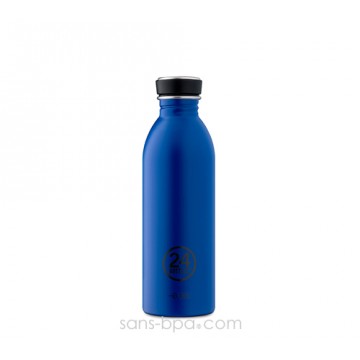 Gourde inox 500 ml Bleu Roi