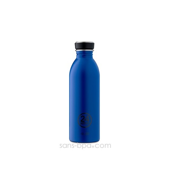 Gourde inox 500 ml Bleu Roi