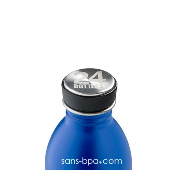 Gourde inox 500 ml Bleu Roi 2