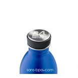 Gourde inox 500 ml Bleu Roi