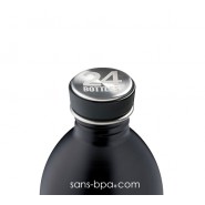 Gourde inox 1000 ml - BLACK