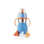 Gourde anti-fuite Safe Sippy 2 bleue de Kid Basix