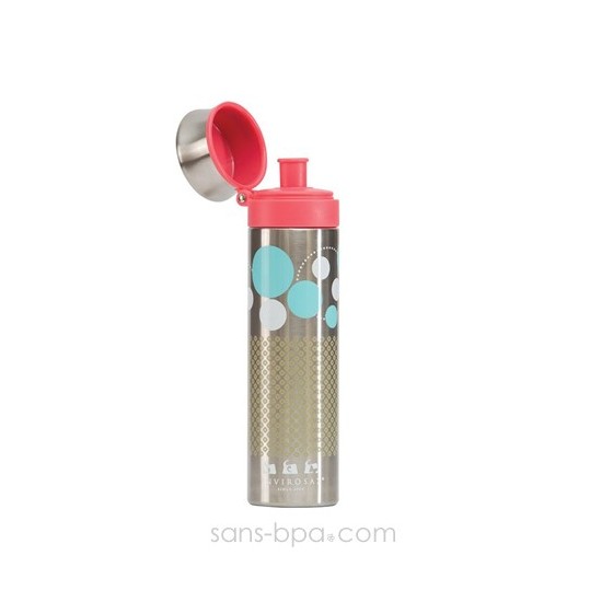 Bouteille STREAM ROSE d'Envirosax
