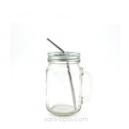 1 paille inox sans-bpa.com ~ Modèle COURT