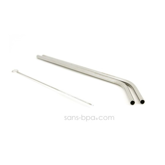 1 paille inox sans-bpa.com ~ Modèle LONG