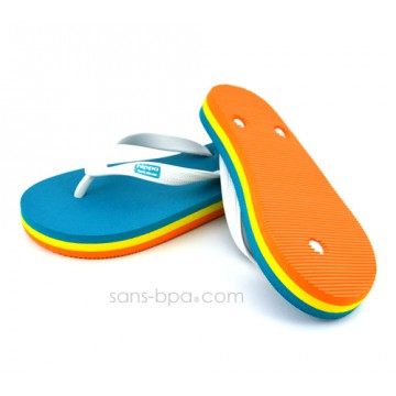 Tongs naturelles BIG BLUE [du 36 au 41] 2