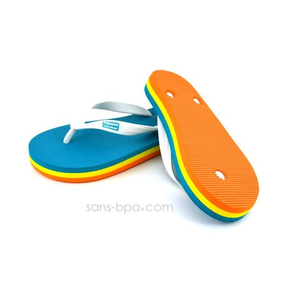 Tongs naturelles BIG BLUE [du 36 au 41]