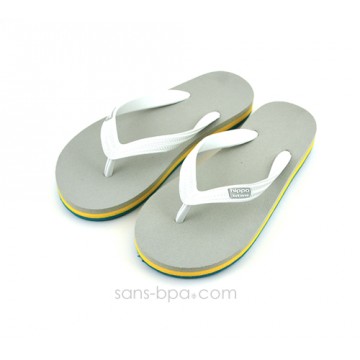 Tongs naturelles BIG GREY [du 36 au 41]